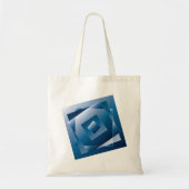 Tote Bag dégradé bleu 1 (Devant)