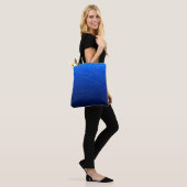 Tote Bag dégradé bleu marine (Sur le modèle)
