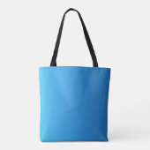 Tote Bag Dégradé Bleue Tendance (Dos)