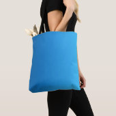 Tote Bag Dégradé Bleue Tendance (De près)
