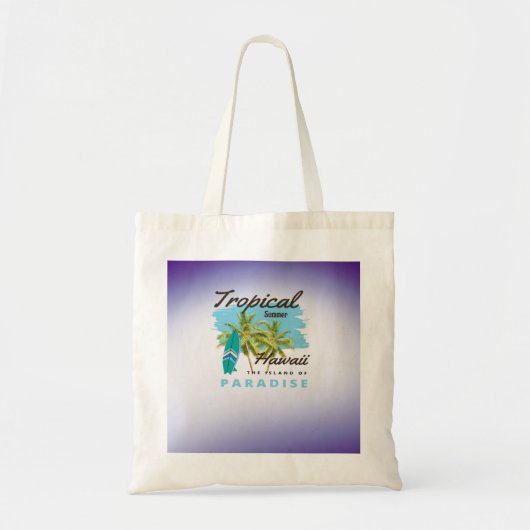 Tote Bag dégradés d'été (Devant)