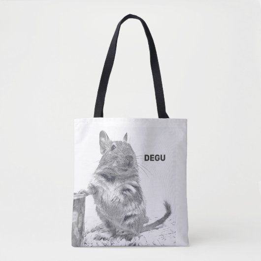 TOTE BAG DEGU. (Devant)