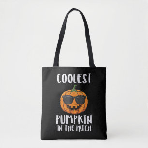 Tote Bag Déguisement de patch de citrouille le plus cool d'