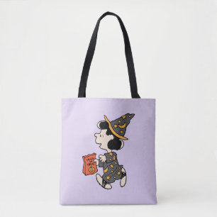Tote Bag Déguisement de sorcière Lucy Peanuts Halloween