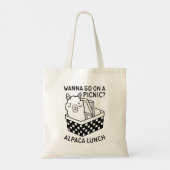 Tote Bag Déjeuner Alpaca (Dos)