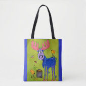 Tote Bag Déjeuner Blue Moose (Devant)