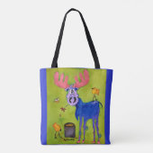 Tote Bag Déjeuner Blue Moose (Dos)