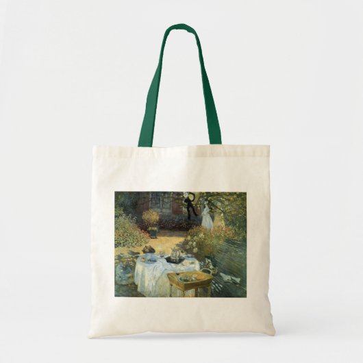Tote Bag Déjeuner de Claude Monet, impressionnisme Vintage (Devant)