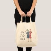Tote Bag Déjeunons Vintages Dames (Devant (produit))
