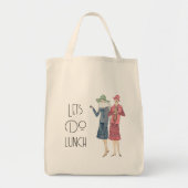 Tote Bag Déjeunons Vintages Dames (Devant)