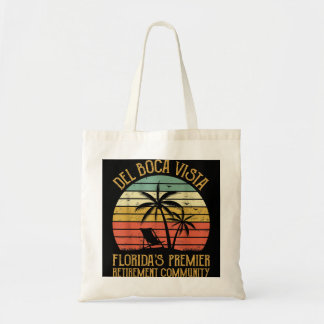 Tote Bag Del Boca Vista Communauté de retraite Floride Funn