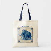 Tote Bag Delft Wooly Mammoth (Devant)
