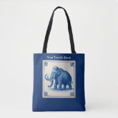 Tote Bag Delft Wooly Mammoth (Devant)