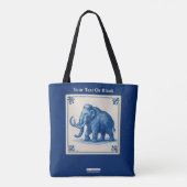 Tote Bag Delft Wooly Mammoth (Dos)