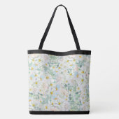Tote Bag Délicat Pastel Aquarelle (Dos)
