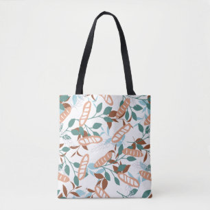 Tote Bag Délicieux Motif de baguette de blé biologique