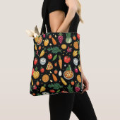 Tote Bag Delicious Food Fiesta | Vibrant Culinary (De près)