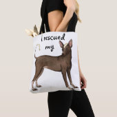 Tote Bag Délivrance de Xoloitzcuintli (De près)
