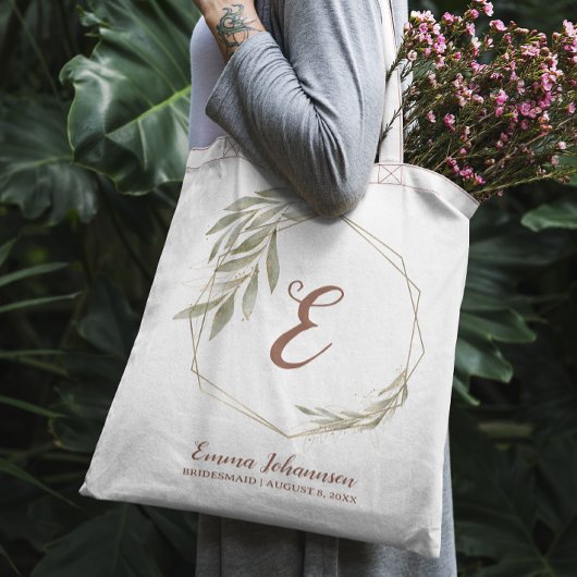 Tote Bag Demande de Demoiselle d'Honneur Personnalisée pour