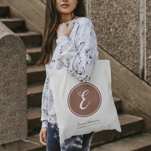 Tote Bag Demande de témoin de mariage personnalisée pour de