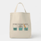 Tote Bag Demi-artiste plein verre (Dos)