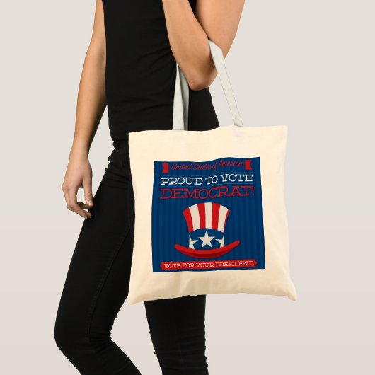 Tote Bag Démocrate (Devant (produit))