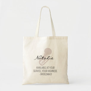 Tote Bag Demoiselle d'honneur Enterrement de vie de jeune