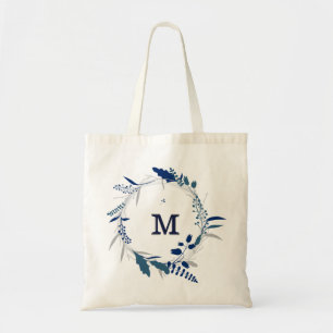 Tote Bag Demoiselle d'honneur florale personnalisée