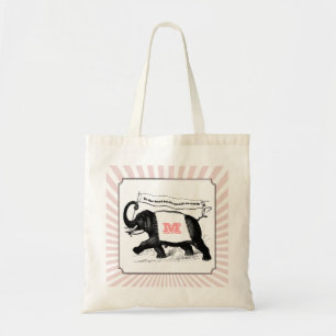 Tote Bag Demoiselle d'honneur Fourre-tout de rose de cirque