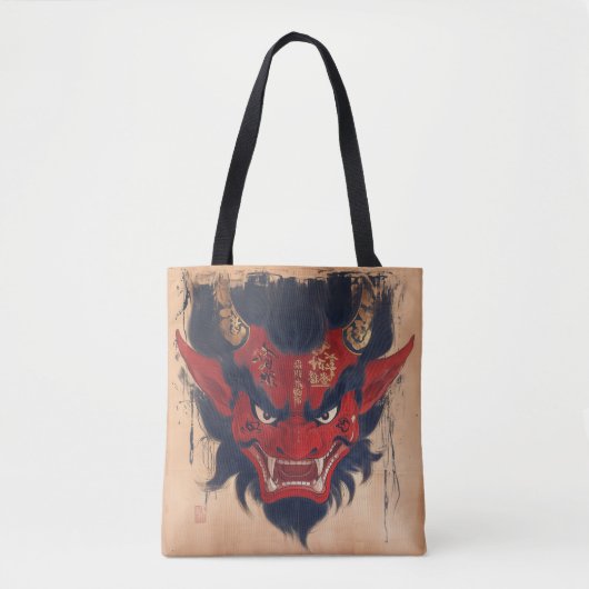 Tote Bag Demon japonais (Devant)