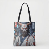 Tote Bag Demon Samurai (Devant)