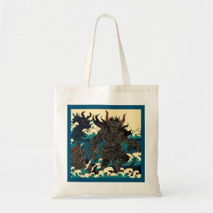 Tote Bag Démons Imaginaires - coupe de bois 1