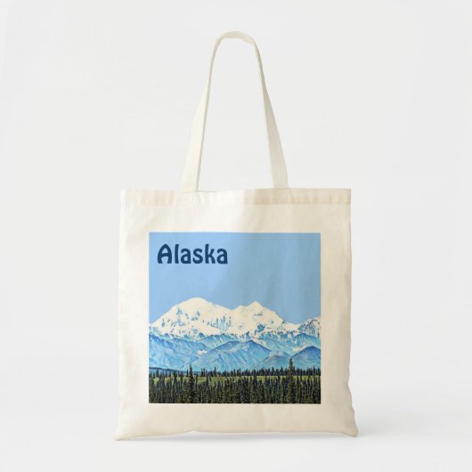 Tote Bag Denali (Mt. McKinley) (Devant)