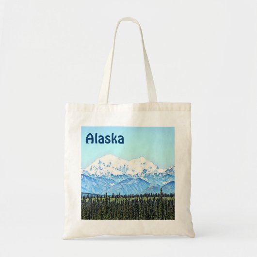 Tote Bag Denali (Mt. McKinley) (Devant)