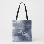 Tote Bag Denim Steampunk (Devant)