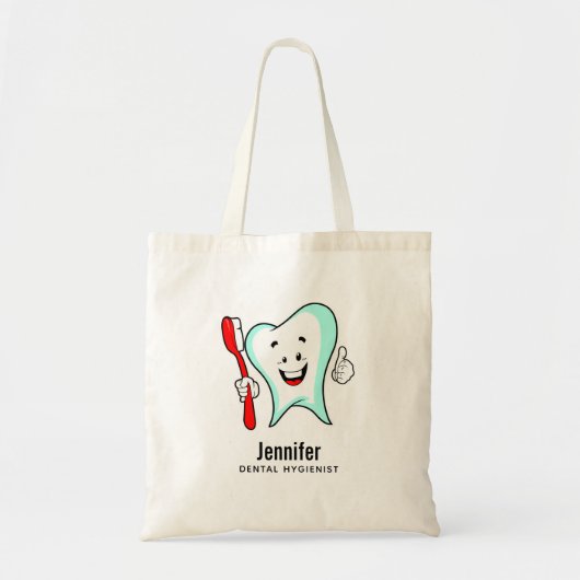 Tote Bag Dental Care Happy Tooth (Devant)