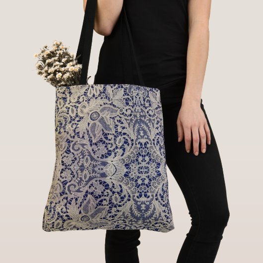 Tote Bag Dentelle élégante (De près)