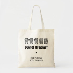 Tote Bag Dentis hygiénistes dentaires personnalisés Emprein