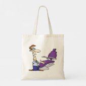 Tote Bag Dentiste Et Chaire De Chirurgie Dentaire (Dos)