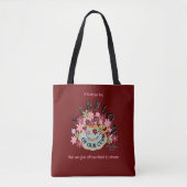 Tote Bag DÉPASSEMENT Red Fourre-tout - Adiela Akoo (Devant)