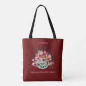 Tote Bag DÉPASSEMENT Red Fourre-tout - Adiela Akoo (Dos)