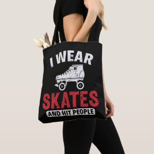 Tote Bag Derby sur roulettes patinage patin patineur
