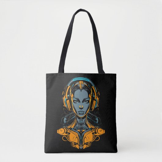 Tote Bag Dérivation Neuronale (Devant)
