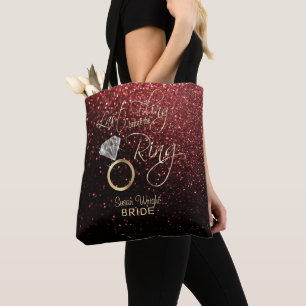 Tote Bag Dernier Fling avant la ceinture Bachelorette - Rou