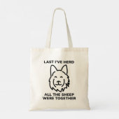 Tote Bag Dernier j’ai un troupeau (Dos)