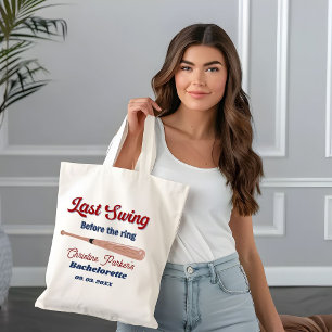 Tote Bag Dernier Swing avant le mariage Baseball Enterreme