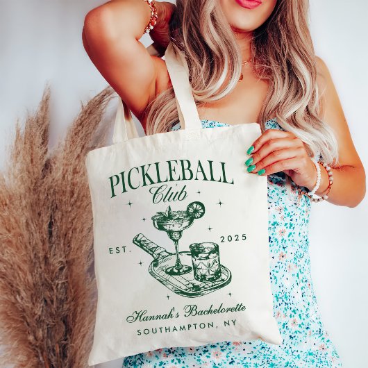Tote Bag Dernier Swing Avant Le Week-end de Pickleball Bach