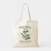 Tote Bag Dernier Swing Avant Le Week-end de Pickleball Bach (Dos)