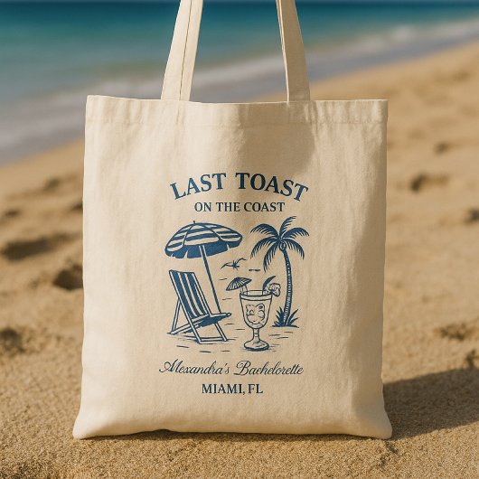 Tote Bag Dernier Toast Marin Bachelorette Weekend