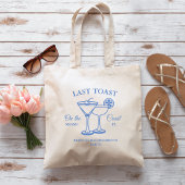 Tote Bag Dernier toast sur la côte Bachelorette Week-end de